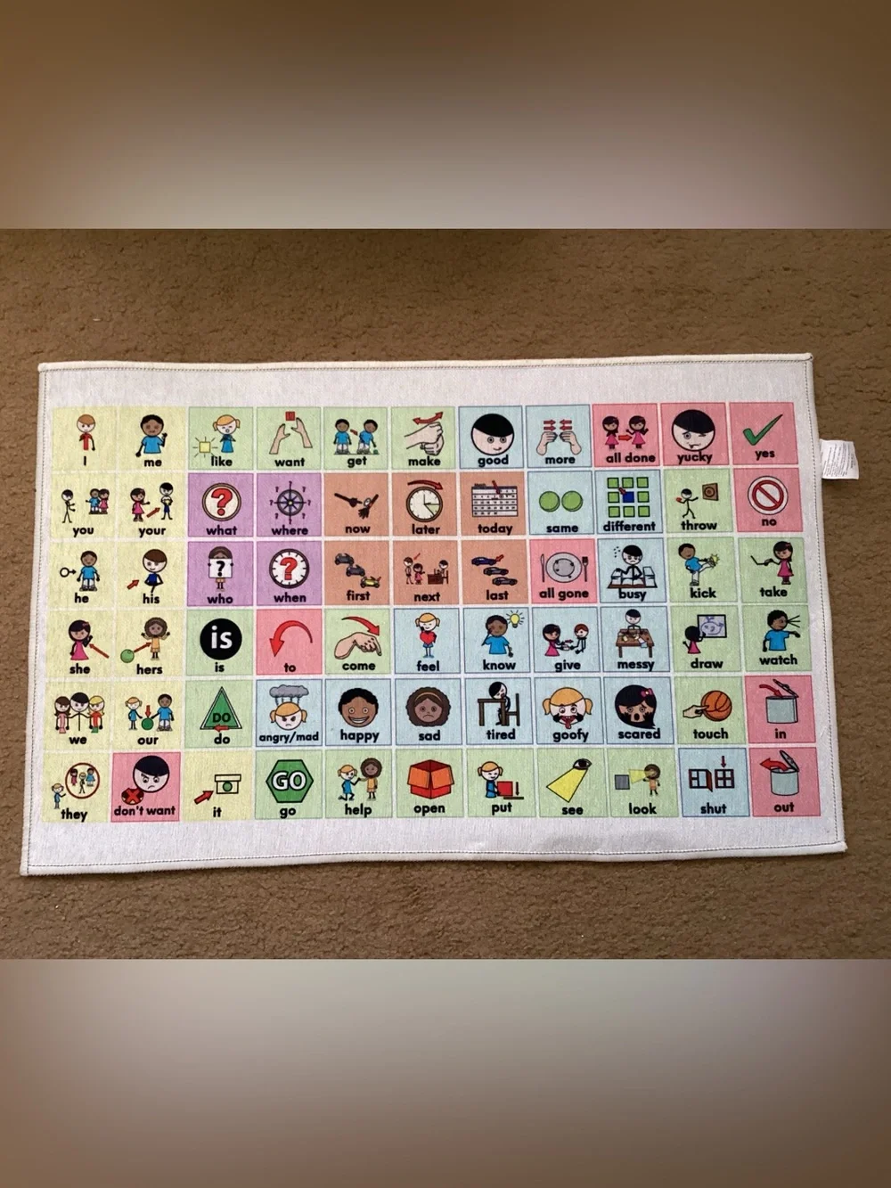 Speech Therapy Core Board Floor Mat